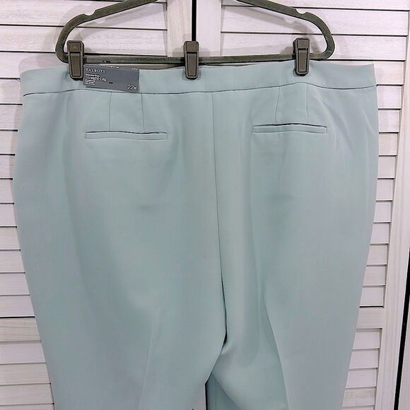 Talbots Pants Size 22W NWT Seanonaless Crepe Straight Leg - Picture 7 of 9